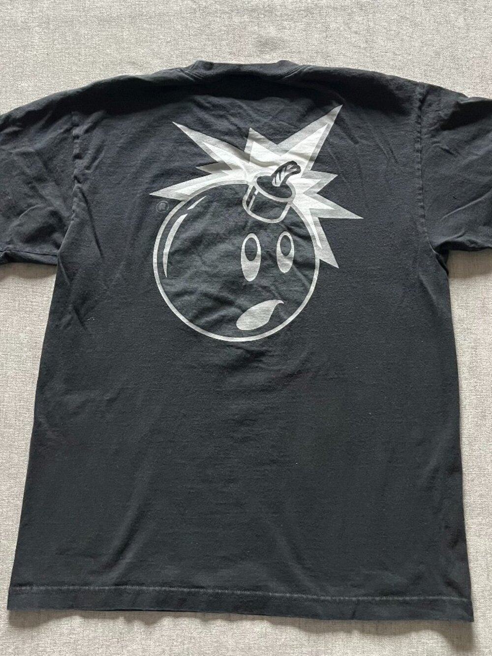 The Hundreds T-Shirt Men M Black Designer Streetwear Skatewear Bomb Logo Urban